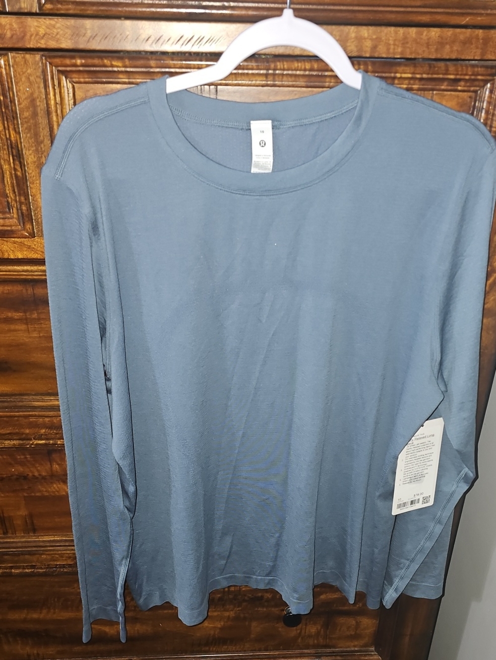 Lululemon Swiftly Relaxee Long Sleeve!! Hip Length! Sz 10, STLB! Rare Find!!